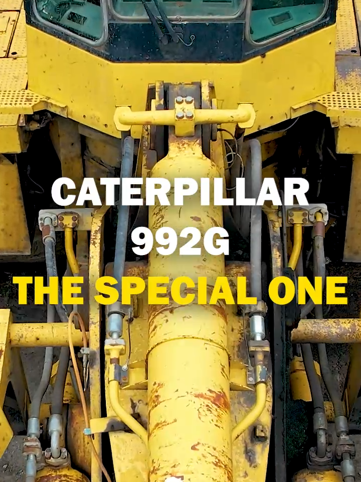 Caterpillar 992G: The Special One (One Of The Most Unique Wheel Loaders Ever) #caterpillar #caterpillarequipment #wheelloader #miningtiktok