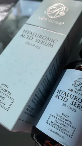 Rosvanee hyaluronic acid serum. 🩵🪻 Go get yours from amazon today! Thank you 🙏            #hyaluronicacidserum #fyp #rosvanee #blowthisup #fypage #collaboration 