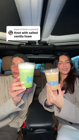 Replying to @Dana i’ll definitely order it with normal milk next time but i approve!! @dinalsharif doesn’t for matcha 🤣 but loved the coffee!!  #matcha #coffee #review #fyp 