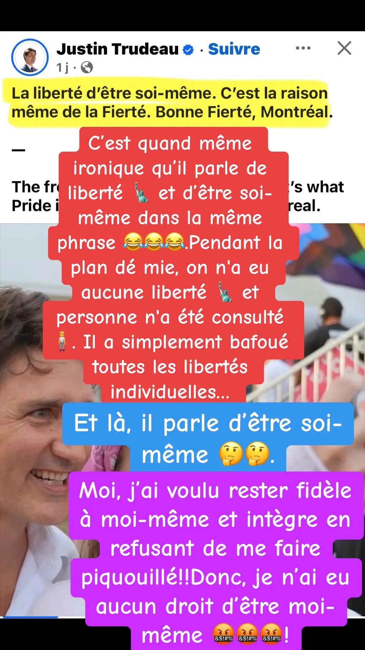 #trudeaumustgo #pourtoi #foryou #corruption #menteur #manipulateur 