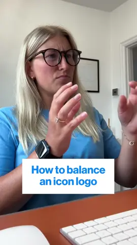 How to naturally balance your logo type and icon! 💙 As Ikigai’s icon is a perfect circle, it was a basic balance. Taking half the height of the logo type, and adding that to the top and bottom to create an icon that’s 2x the type. Then spacing it 0.5x from the type itself. Voila! Clean and balanced ⚖️  Remember, every balance will be different as not all icons will be circular ☺️ Hope this helps in your next icon logo! 💙 #branddesign #logodesign #SmallBusiness #graphicdesigner 