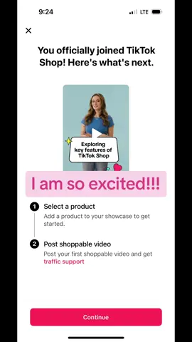 We did it!!! I got invited to tiktok shop you guys!!! I’m so excited!! 🌸💖