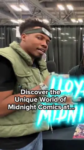 Discover the Unique World of Midnight Comics at Dream Con #midnightcomics #dreamcon #swiftstreamspc #interview #indiecomics #comics #comicbooks #anime #naruto #sol 