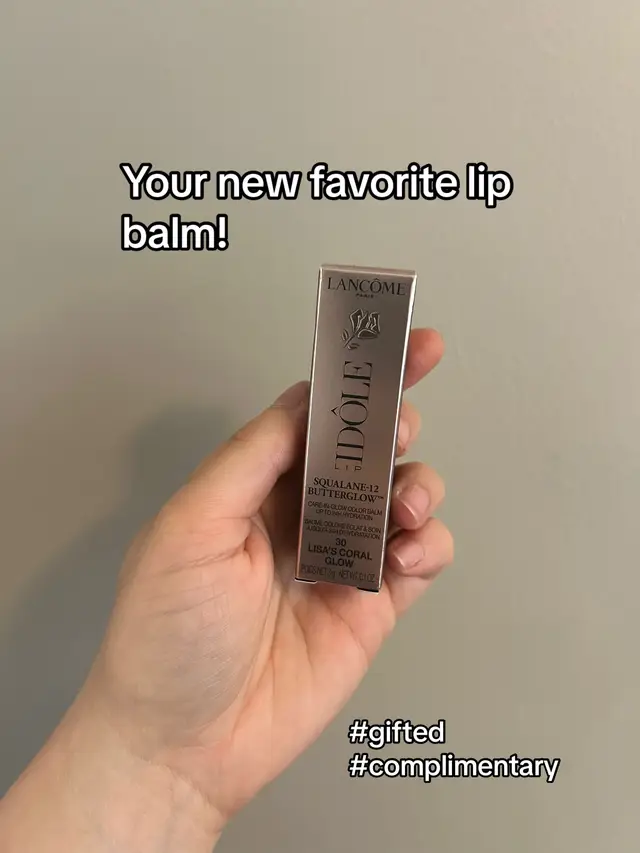 I was sent this product for free from Influenster and Lancôme in exchange for my honest review.  @influenster @Lancôme #complimentary #Lipidole  Lip Idôle Squalane-12 Butterglow Lip Balm 🫦  . . . I received mine in shade 30 Lisa’s coral glow. The product is super hydrating and comfortable on the lips. I find I get decent wear for this being a balm and a good level of pigment. This is a wearable and flattering shade. My favorite way to wear this is in addition to a lip liner for a simple lip look that’s perfect for every day. I plan on purchasing another lip balm in one of the more neutral brown shades for fall. I would absolutely recommend this and the packaging is so luxurious.  Everything l!nked on my shop my on my l!nktree!  #lancome #lancomeidole #lancomeofficial #butterglow #lipbalm #coral #newmakeup #makeupreview #viralmakeup #microinfluencer #BeautyReview #minireview #aestheticbeauty #minimalmakeup #thatgirl #cleangirl #productrecommendation #makeupinspo #beautycontentcreator #contentcreator #makeupideas #softglam #fyp #foryoupage 
