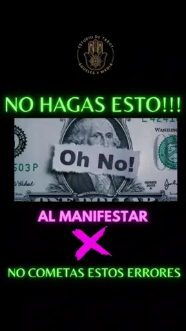 Guarda este video antes que me lo tumben!!! 😱 Manifestar es una herramienta poderosa, pero muchas veces cometemos errores por falta de claridad, impaciencia, o porque nuestras creencias limitantes bloquean el flujo de energía. Para manifestar correctamente, es crucial alinear nuestros pensamientos, emociones y acciones con lo que realmente deseamos #panama #panama🇵🇦 #pty  #Manifestación #latinosenestadosunidos #latinosencanada #latinosenespaña #latinosentexas #mexicanoseneuropa #LawOfAttraction #PositiveVibes #GoodVibesOnly  #AbundanceMindset #Affirmations #MindsetMatters #EnergyIsEverything #ciudaddepanama #HighVibes #ManifestingDreams #SpiritualJourney #SpiritualGrowth #TrustTheUniverse #LeyDeAtracción #SuccessMindset #energia #PowerOfPositivity #LawOfAttractionInAction  #ManifestationMindset #Visualize 