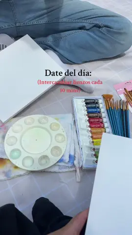 El tiempo de calidad es lo que importa 🎨❤️‍🩹 @axeel_g                      #fyp #novios #citas #date #ideadates #viral 