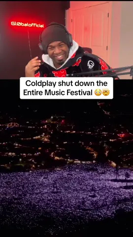 Coldplay shut down the Entire Music Festival 😳🤯 #coldplay #coldplayconcert #indieband #alternativerock #rock #pop #electronicmusic #Glastonbury #gl0balreacts @coldplay 