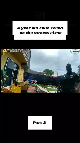 4 year old child found on the streets alone, 