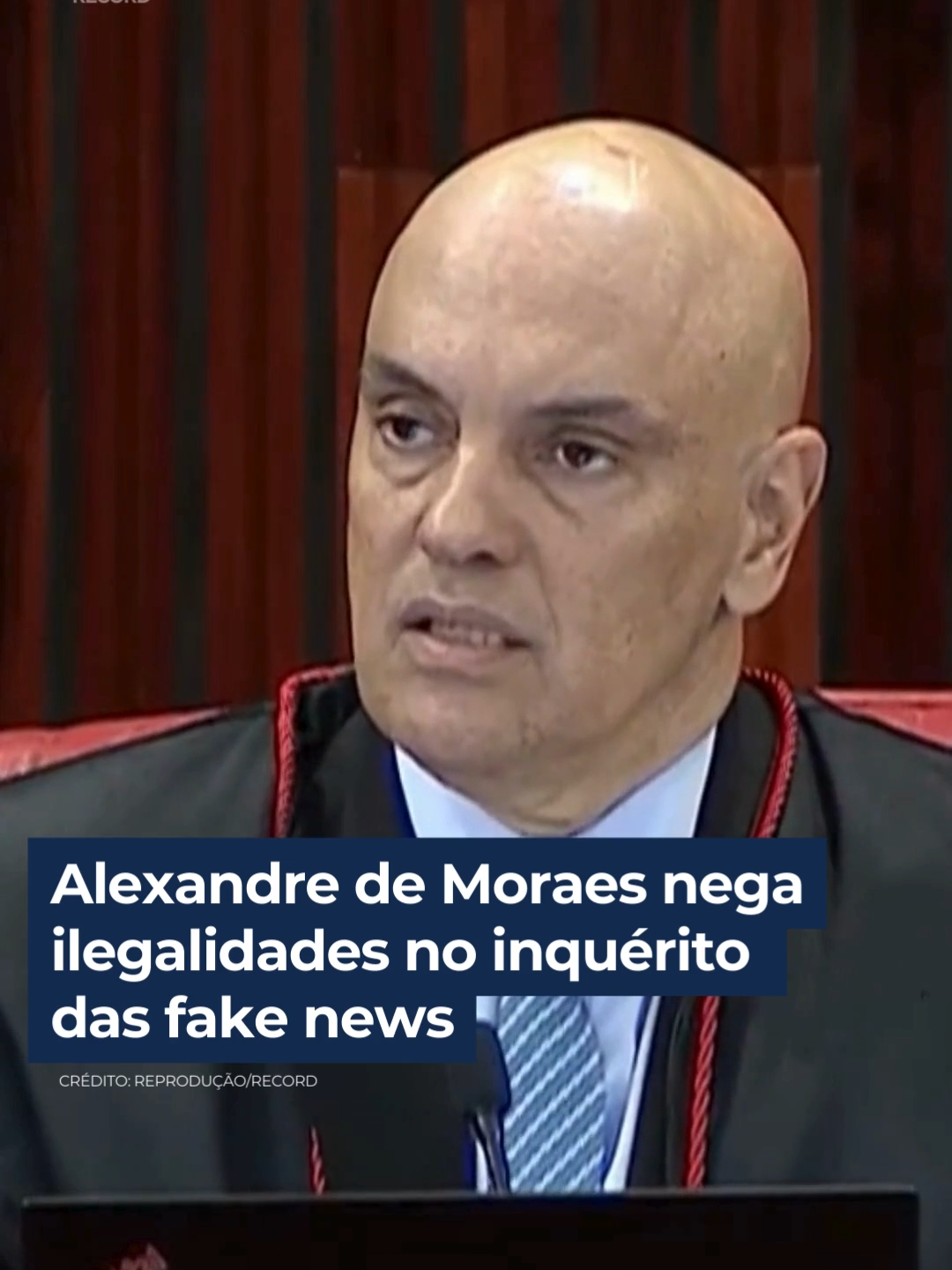 O ministro do Supremo Tribunal Federal, Alexandre de Moraes, divulgou nota durante a noite desta terça (13), em que afirma que as investigações dos inquéritos das fake news foram feitas dentro da legalidade e com participação da Procuradoria-Geral da República.  O pronunciamento aconteceu após a divulgação de que Moraes teria dado ordens de forma não oficial para integrantes da Justiça Eleitoral produzirem relatórios para embasar decisões do próprio ministro em investigações no STF. Acompanhe! #JornalDaRecord #JR24H