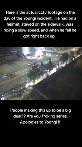 Am I saying I agree with him riding drunk on a e- scooter, no, but everything that haters, netizens, and kpop Stans keep saying he was a danger to innocents civilians, no he was not. #bangtansonyeondan #bangtan #bangtanboys #bts #minyoongi #yoongi #suga #apologize 
