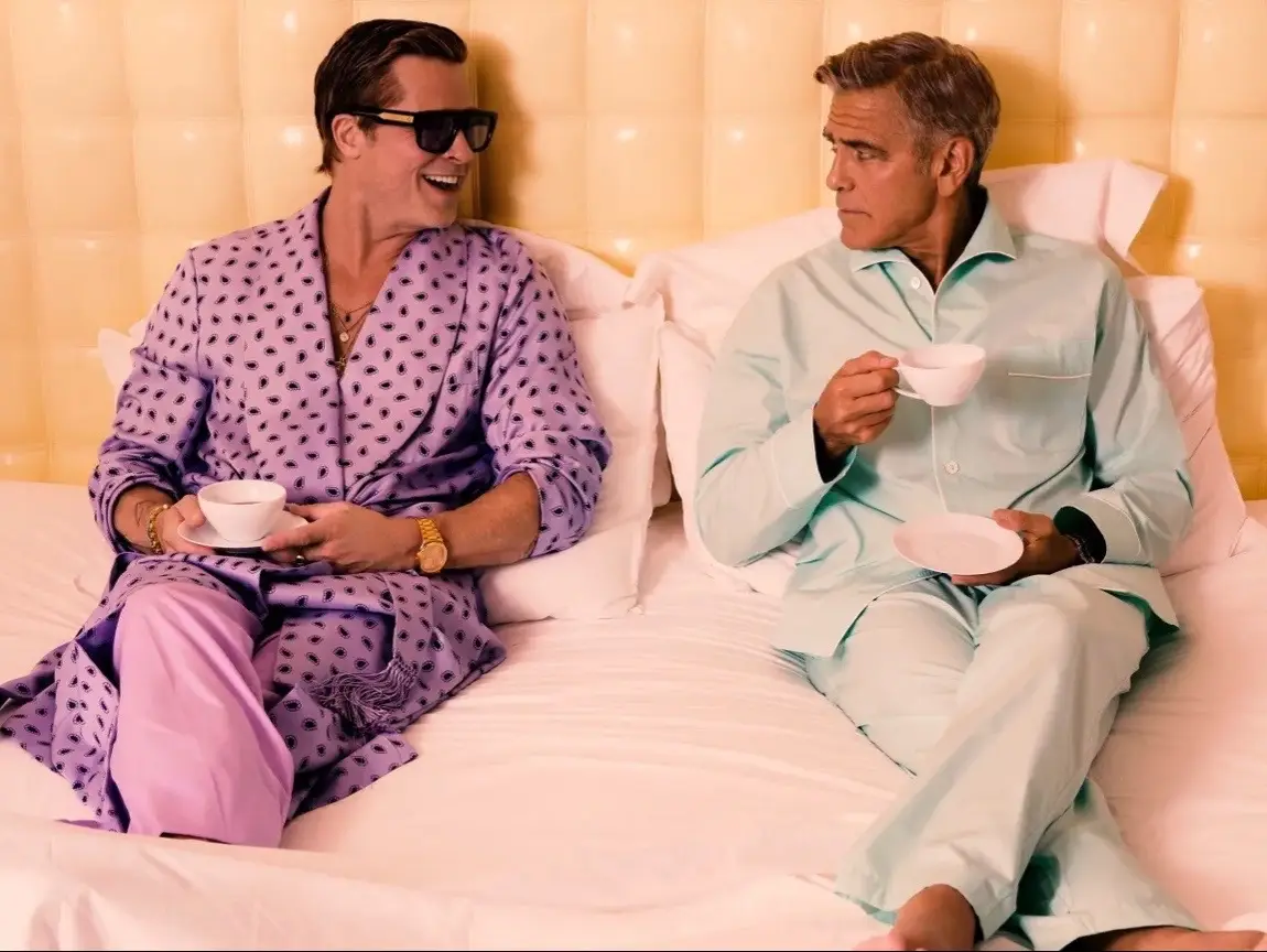 📸 par Sølve Sundbø @GQ September Issue #georgeclooney #bradpitt #TikTokFashion 