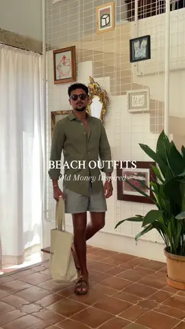 Beach Outfits - Old Money Inspired🌊☀️ Which look do you like most?👌🏽 #oldmoney #oldmoneyaesthetic #oldmoneyoutfits #casualoutfits #classystyle #ralphlauren #zaraoutfit #menstyle #fypforyoupage #grwmoutfit #summerlook #beachoutfit 