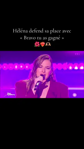 cette chanson à été écrite pour elle ❤️‍🩹 @Hélé  #staracademylive #staracademy2023 #starac #staracademy #fyppppppppppppppppppppppp #fyp #helena #helenabailly #helenastaracademy #helenastarac #bravotuasgagné #mireillemathieu 
