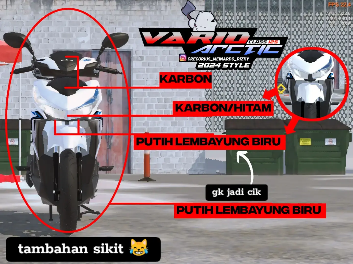 #honda #hondavario #varioArctic #vario #click #click125 #vario125 #varioled #varioledold 