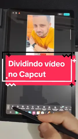 Quer saber como dividir seu vídeo no capcut de uma maneira muito simples, assista esse vídeo! ☺️🙏 . #capcutedit #capcut_edit #capcutvelocity 