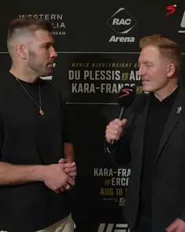Dricus du Plessis is looking to defend his middleweight title, but he knows Israel Adesanya will put on a tough fight 🚨   #UFC305 #SportsOnTikTok #DricusduPlessis #IsarelAdesanya
