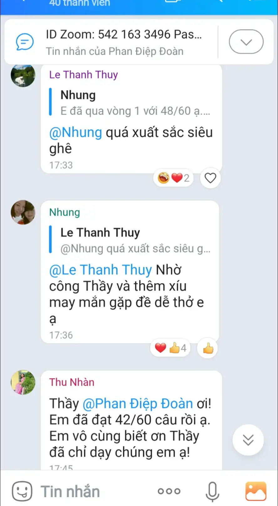 NIỀM VUI KHI HỌC VIÊN LỚP NÂNG NGẠCH CÔNG CHỨC (CHUYÊN VIÊN, CHUYÊN VIÊN CHÍNH, KIỂM TRA VIÊN, KIỂM TRA VIÊN CHÍNH, KẾ TOÁN VIÊN, KẾ TOÁN VIÊN CHÍNH) CỦA BỘ TÀI CHÍNH, PHẦN 2 #hocthaydoanlado #thayphandiepdoan #nangngachchuyenvienchinh #nangngachkiemtravienchinh #nangngachketoanvienchinh #khoahoconthichuyenvienchinhbotaichinh #LearnOnTikTok #xuhuong @Thầy Phan Điệp Đoàn 