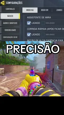 Quer melhorar sua precisão?? #codmobile #codm #callofdutymobile #fy 