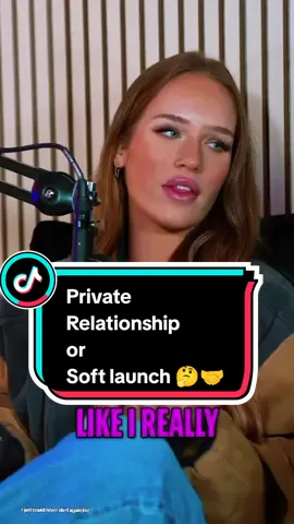 Should a relationship be completely private or at least soft launch it. Girls want to be shown off. #fyp #viraltiktok #trendingvideo #relationships #relationshiptiktok #dating #sarasaffariclips #bradleymartynclips #podcasts 