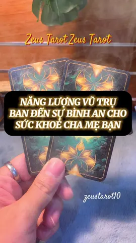 Năng lượng vũ trụ ban đến sự bình an cho sức khoẻ cha mẹ bạn. Mong bạn đón nhận thông điệp này thật tin tưởng. #tarot #tarotreading #tarotreader #tarotcards #tiktok #fyp #ftpシ #viral #viral #viralvideo #xh #xuhuong #Love #thongdiepvutru #zeustarot10 #foryou #vulan #vulanbaohieu #vulan2024 #chame #binhan #caubinhan #suckhoe 