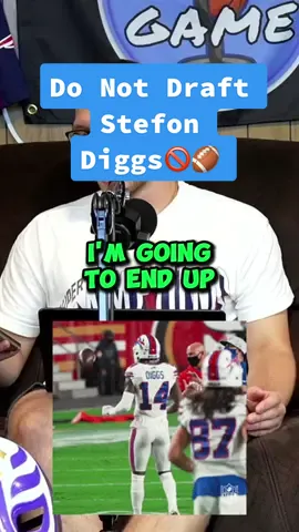 Do Not Draft Stefon Diggs🚫🏈 #fantasyfootball #fantasyfootballtips #fantasyfootballadvice #stefondiggs #fantasyfootballrankings #nflrankings #nfldebate #nfltiktok #fypnfl 