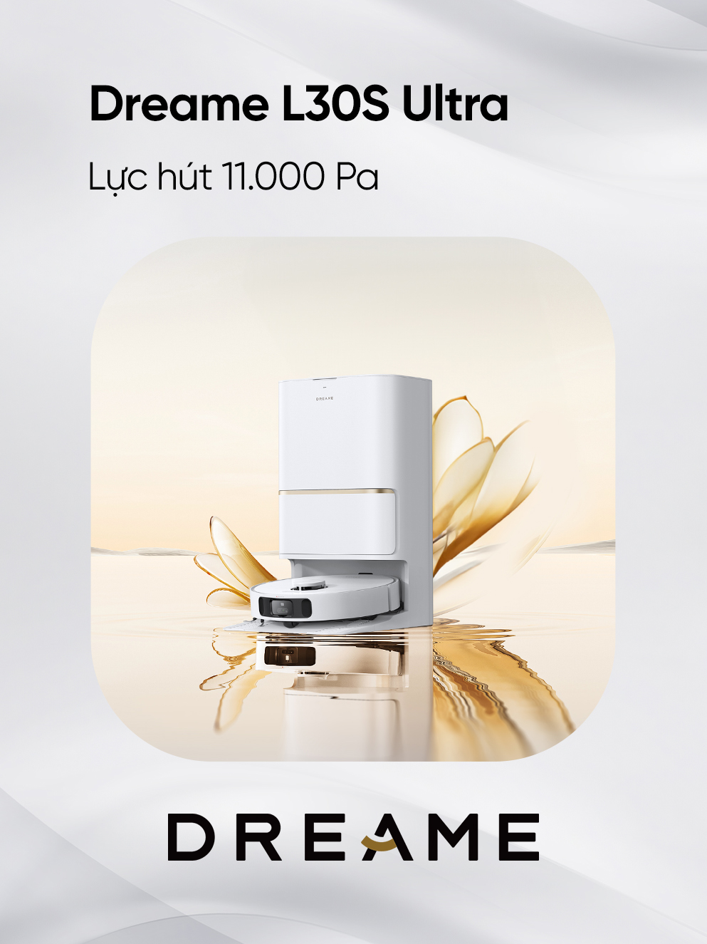 Trải nghiệm lực hút mạnh 11.000 Pa với Dreame L30s Ultra #dreamevietnam #dreame #Dreame #vesinhnhacua #lausan #robothutbui #robotlaunha #robotlausan #dreamhome #DreamHomeEveryday #dreamhomeeveryday #nhasach #nhasachmoingay #dreamel10sultra #l30sultra #dreamel30sultra