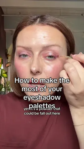 Replying to @BeBe  dont waste it! #fypage #eyeshadow #EyeshadowHack #EyeshadowTutorial #Don’tBeWaster #MakeupTrick 