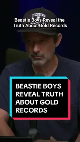 Gold records are not what you think. #CONAF #BeastieBoys #AdRock #MikeD #ConanOBrien 