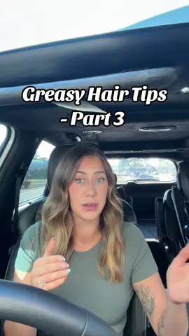 Greasy hair tips - part 3  #hairtips #greasyhair #silkpillowcase #silkpillow #silkbonnet 