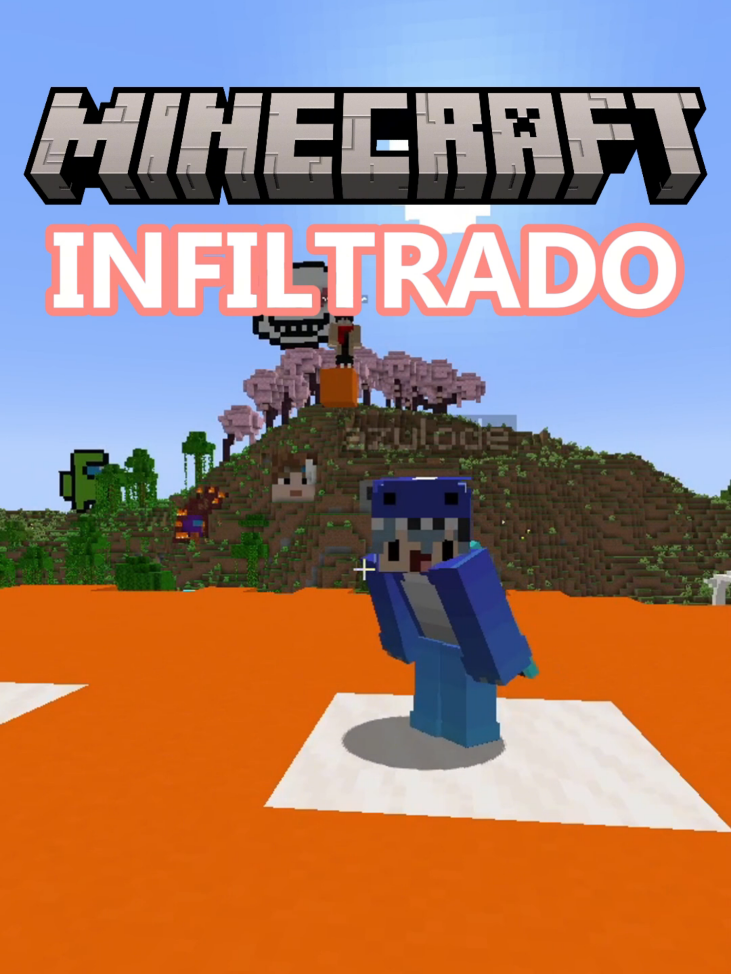 CUIDADO COM AS AMIZADES @opandolino @azulode_ @iamfuke #Minecraft