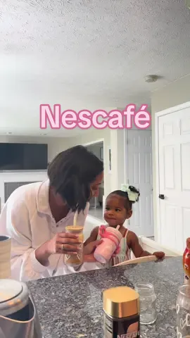 Trying the iced nescafe #nescafe #icednescafe #nescafegold #expresso #icedcoffee #babiesoftiktok 