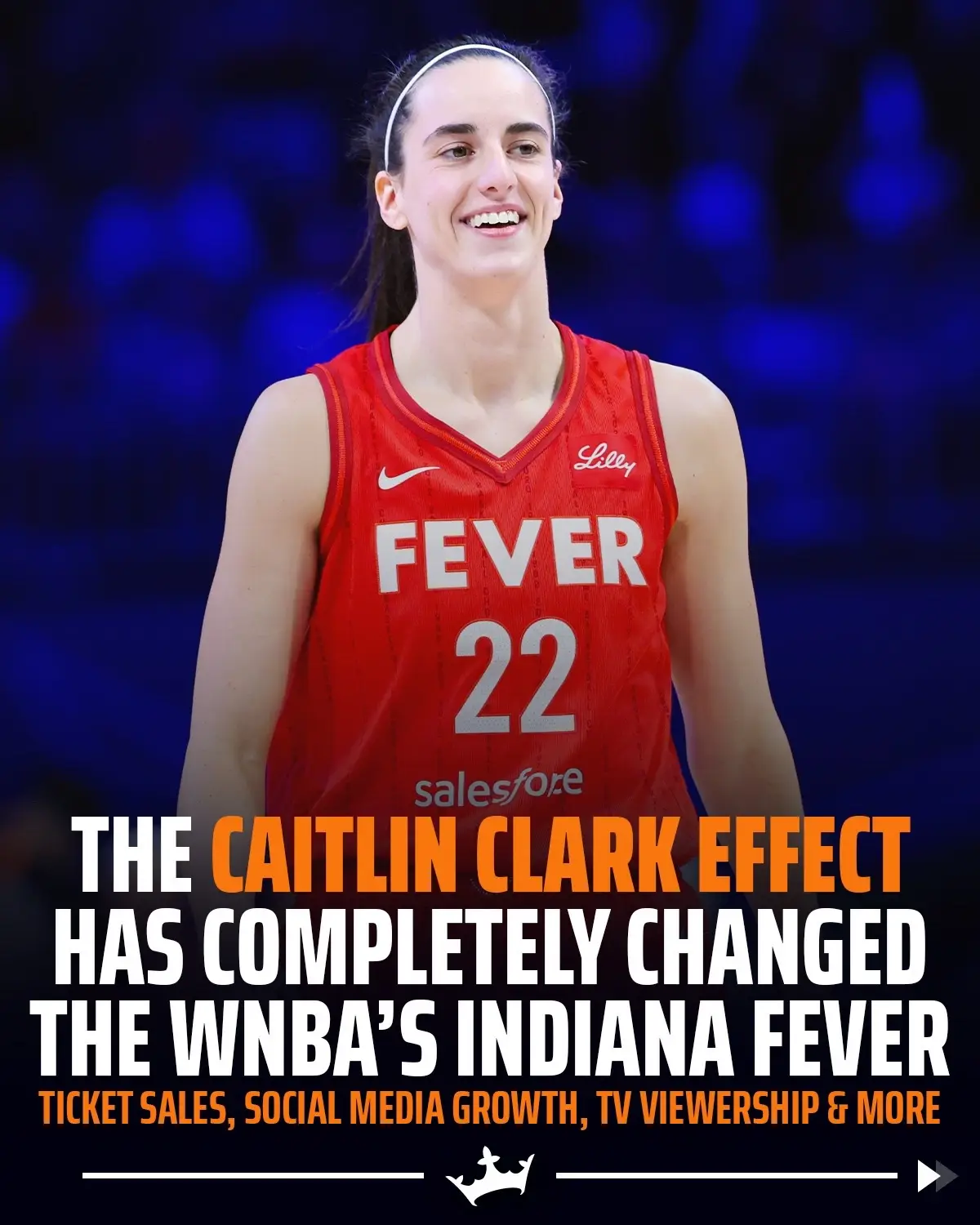 The Indiana Fever have seen CRAZY growth since drafting Caitlin Clark first overall 👀 (h/t Indiana Fever, JoePompliano / X) #caitlinclark #WNBA #indianafever #indiana #iowawbb #basketball #basketballtiktok 