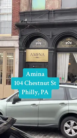 I’ve been trying to get to Amina for a while. I had just eaten dinner nefore I went, so I have to come back and try their entrees #philly #phillyfoodies #blackowned #soulfood #oldcity 