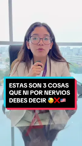 Los nervios influyen muchísimo en una entrevista. Por eso recomedamos practicar antes de la entrevista🫶🏼🇺🇸🤗#parati #asesorvisados 
