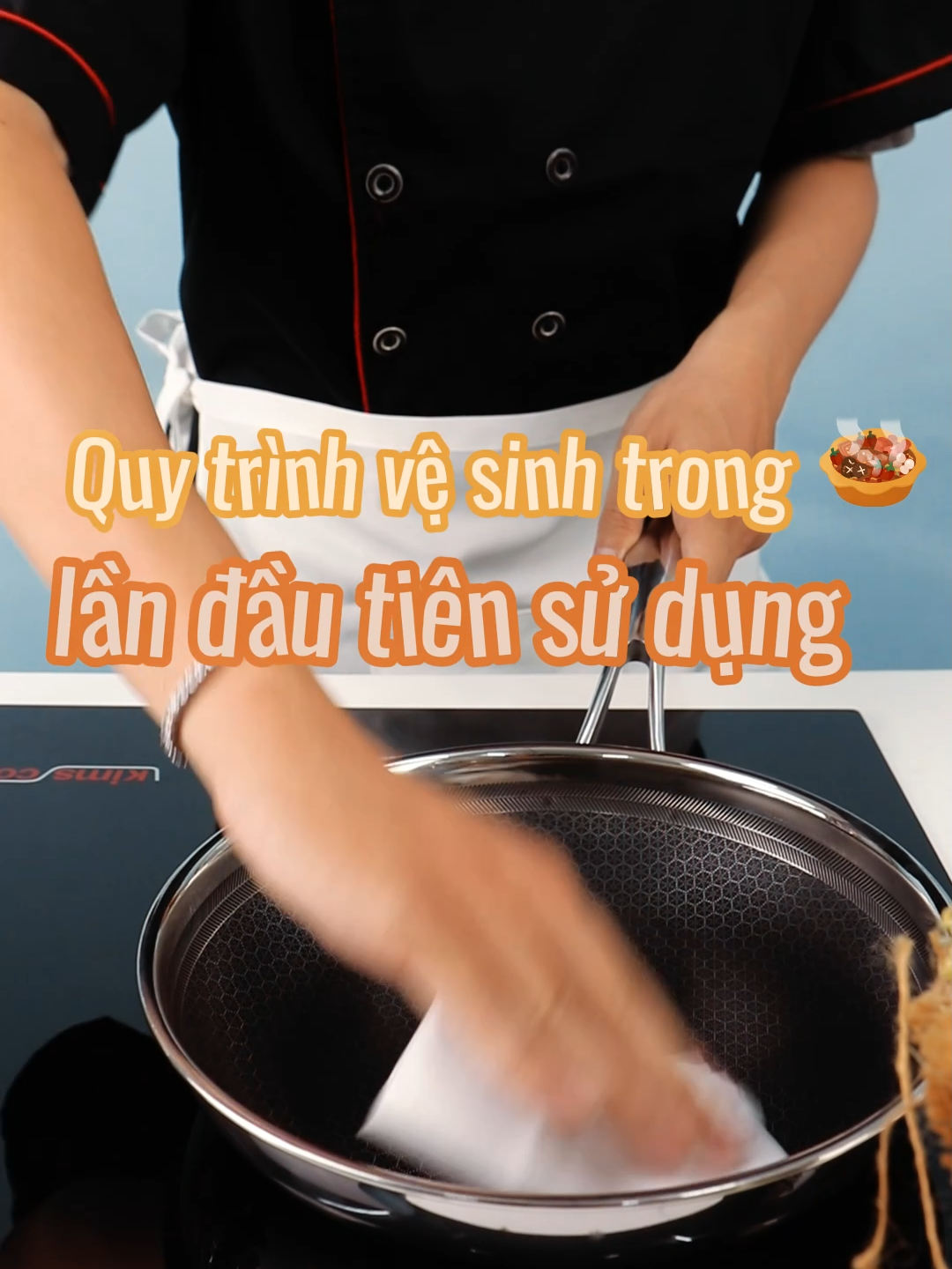 Liệu bạn đã dùng Chảo chống dính Blackcube đúng cách chưa? Xem hết video ngay nhé #KimsCook #XuHuong #Food #Kitchen #GiaDungNhaBep #NhaBep #Chao