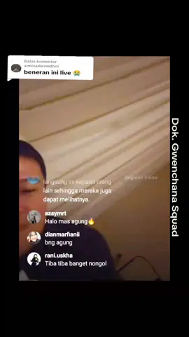 Membalas @annisadwrmdhni  Live Streaming nya di IG tapi cuman 𝙏𝙀𝙎 𝙊𝙈𝘽𝘼𝙆 doang 🤧 #fyppppppppppppppppppppppp #ajudanprabowo #sekpriprabowo #agungsurahman 