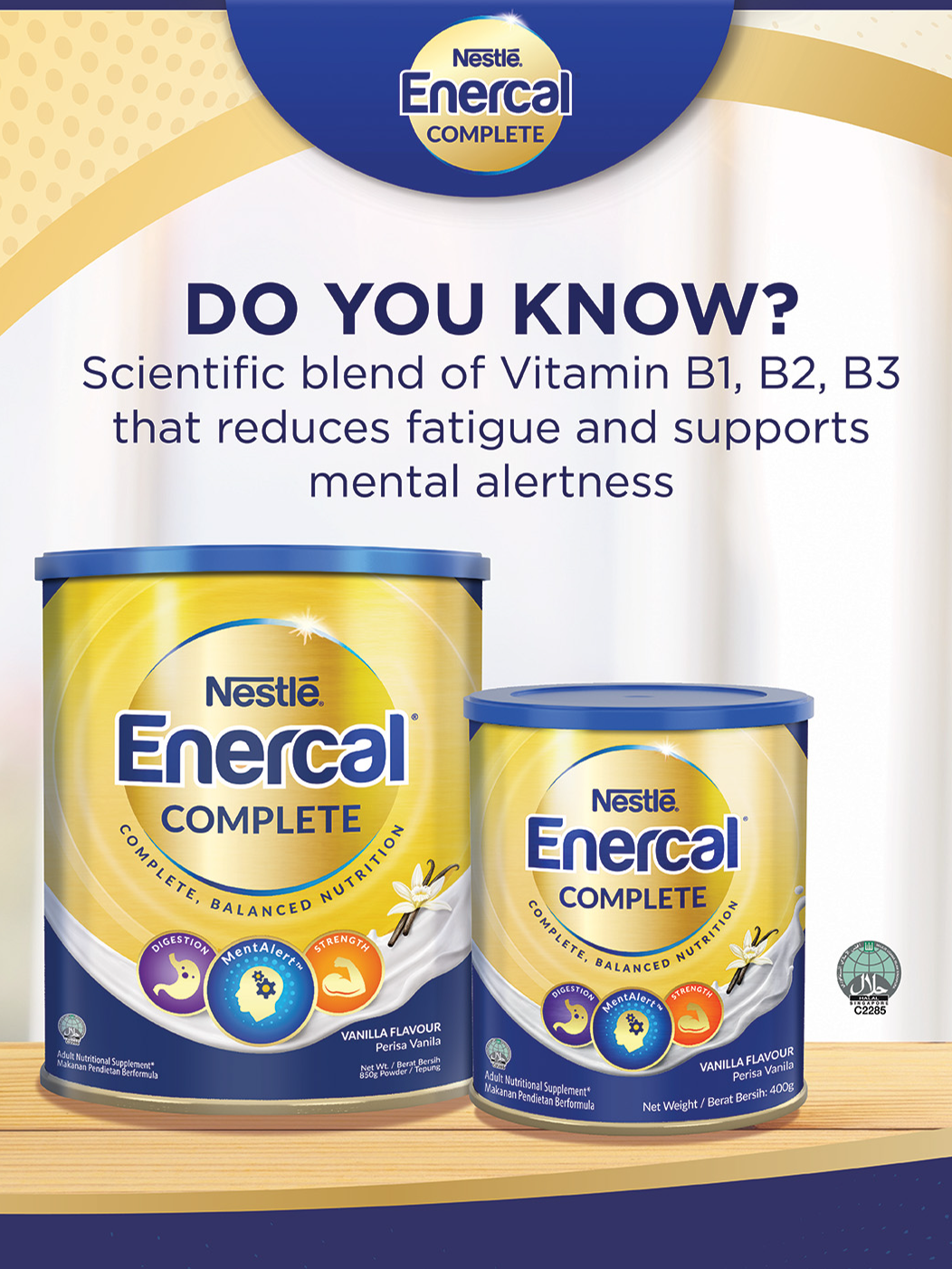 Short interview with Enercal Complete consumers. Its turn out a good result ! #enercal #nestle #complete #NutritionandHealth