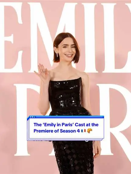 SCREAMS IN FRENCH! 😱 They look so good. 🥹 #EmilyinParis #EmilyinParisSeason4 #LilyCollins #EmilyinParispremiere 