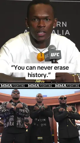 Israel Adesanya reacts to UFC removing Francis Ngannou from promos #ufc305 #UFC 