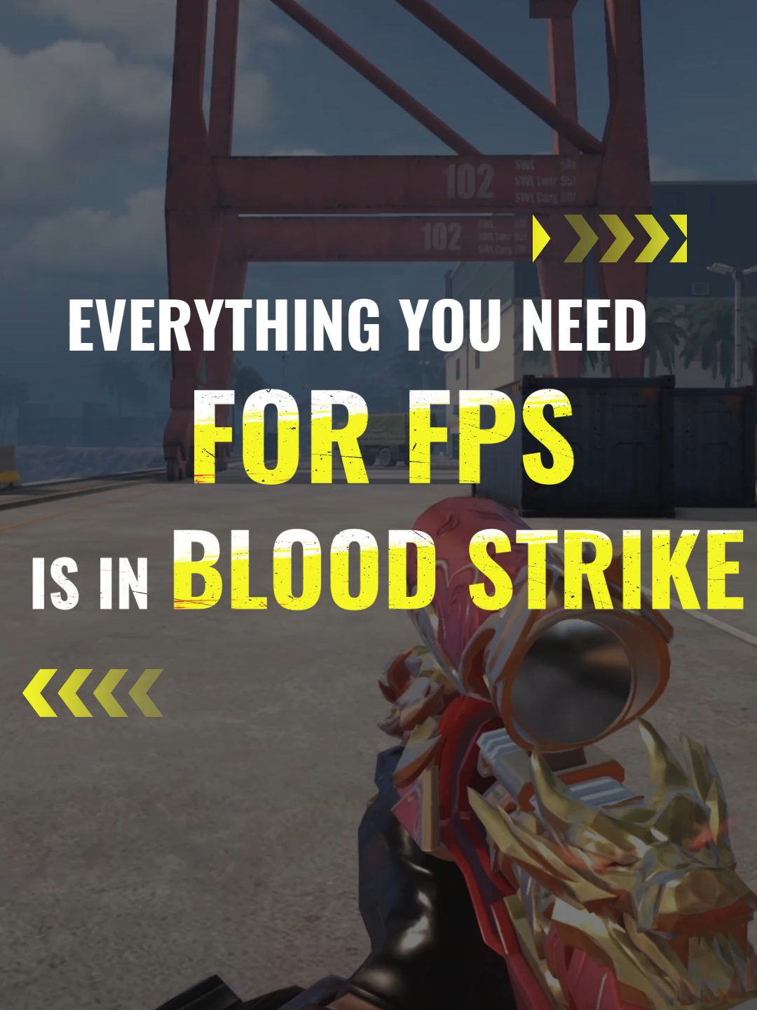 EVERYTHING you need for FPS is in BLOOD STRIKE! #BloodStrike #BattleRoyale #FPS