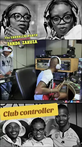 @Zanda Zakuza rocked the #EskhaleniParty with @Sylent Nqo and @PlayNevig on @Radio2000_ZA . Beautiful classic by @Prince Kaybee 