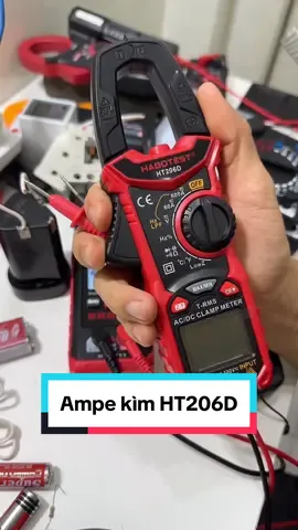 Ampe kìm HT206D habotest. Chức năng đầy đủ đo chuẩn. Ngoại hình đẹp 10đ khỏi phải bàn ra bàn vô #xuhuongtiktok #ampekim #habotest 