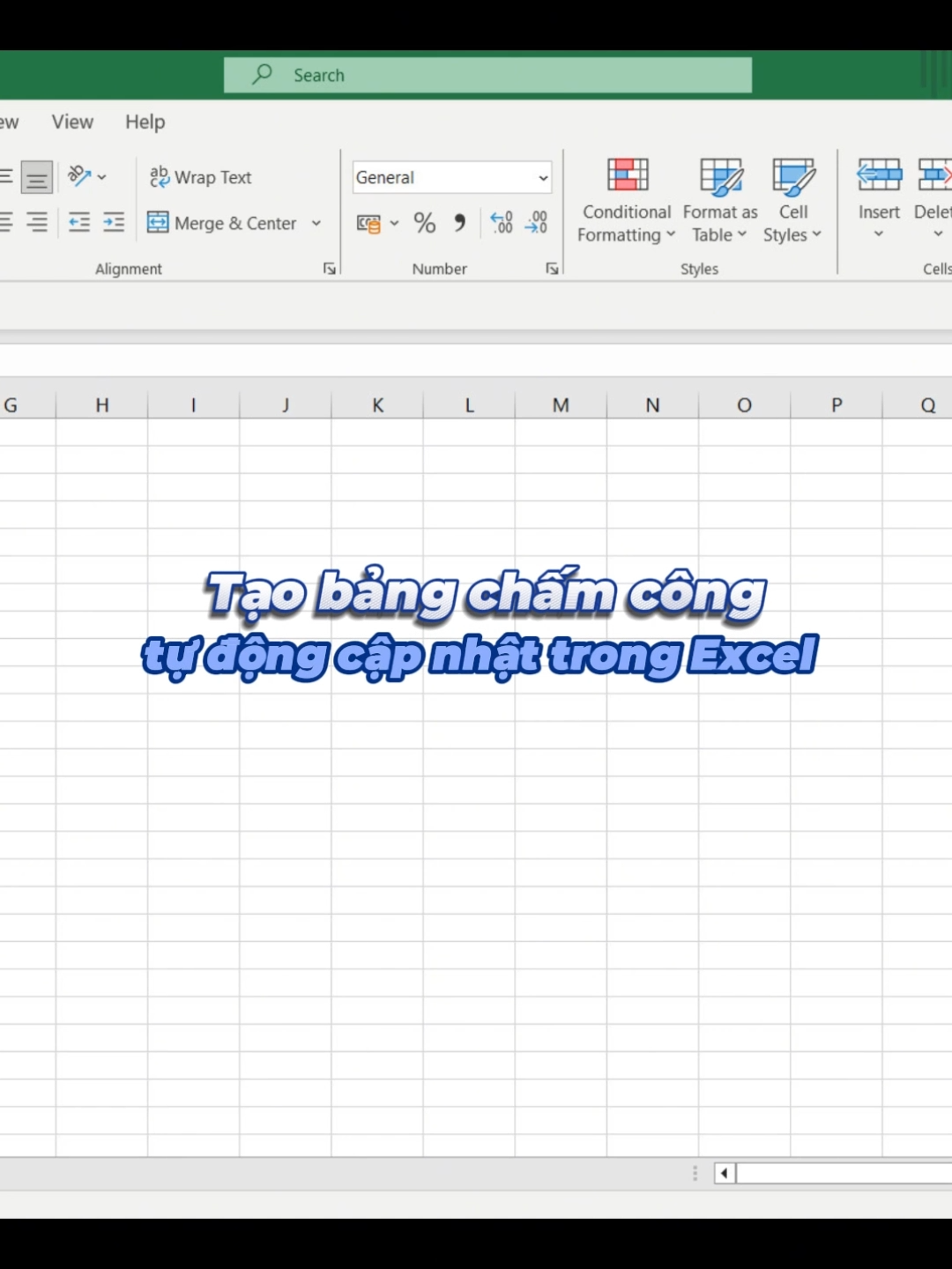 Bạn đã biết tạo bảng chấm công tự động cập nhật trong Excel chưa??? #meohaytinhoc #tinhocvanphong