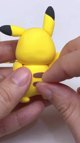 pikapika? #clay #clayart #crafting #DIY #shorts 
