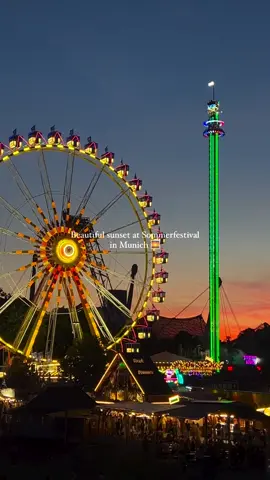 Don’t forget to visit the Sommerfestival in Munich’s Olympiapark from August 9 to 25, 2024! 🎉 Open daily from 11:00 AM, with exciting activities, themed weekends, food and live music. Don’t miss the fireworks on August 23rd at 10:00 PM! 🎇  #sommerfest #Munich #münchen #089 #olympiapark #placestobemunich #sunset #munichlove