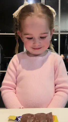 Im so suprised she waited🥹💕 #toddlersoftiktok #fyp 