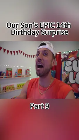 Our Son's EPIC 14th Birthday Surprise Part 9 #theroyaltyfamily #royaltyfamily #familyfriendly #royalty #familyvlog #birthday #challenges #webuilt #familyvlogs #funny 