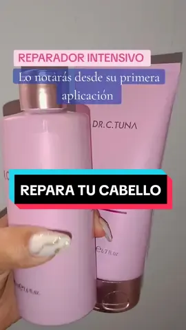 REPARA TU CABELLO DAÑADO CON ESTE DÚO #fyp  #tratamientosparaelcabello #drctuna #farmasiofficial #farmasiperu🇵🇪 #farmasiperu #consultora #farmasimexico #farmasimakeup #cabello #tratamientocapilar #shampo 