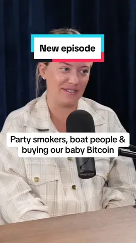 🚨NEW EPISODE - ‘Party smokers, boat people & buying our baby Bitcoin’ - AVAILABLE NOW!!! emasculating**** #justalexpodcast #podcast #newepisode 