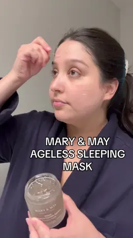 The @Mary&May Official Calendula Peptide Ageless Sleeping Mask has made my skin so glowy and hydrated when I wake up! ☀️I love the gel texture because it absorbs quickly and layers nicely with the rest of my products 💕 You can shop all Mary & May products on Amazon! ✨ @BAZZAAL  #sleepingmask #sleepingpack #nightcare #dailypack #calendula #marynmay #koreanskincare #kbeauty #cleanbeauty #crueltyfreebeauty 
